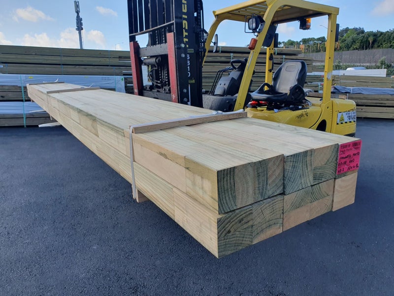 PINE LAMINATED POST - D4S - 88 x 88mm - 48m - H3.2 - TS881964217622232834110