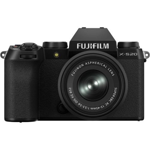 Fujifilm X-S20 Mirrorless Camera with XC15-45mm Lens Kit - Black 26.1MP APS-C Carousel 1
