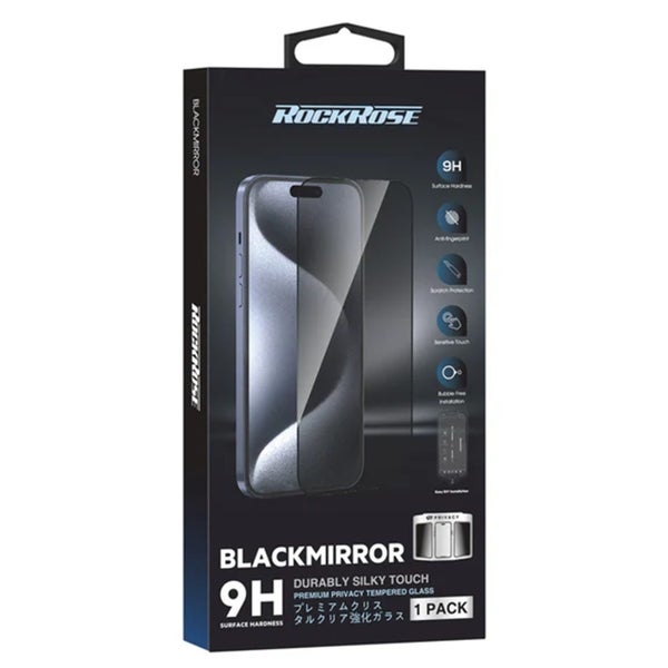 RockRose iPhone 17 Pro Max ( 6.9" ) Premium Privacy Tempered Glass Screen Carousel 2