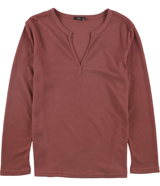 Famulily Womens Waffle Knit Basic T-Shirt, NWT Carousel 1