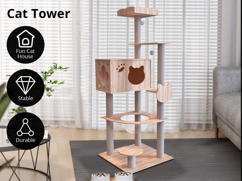 Cat Tree Carousel 1