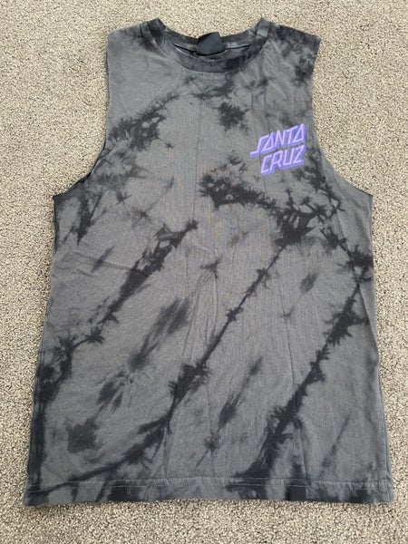 Santa Cruz Boys Black Tank Top Singlet Carousel 1