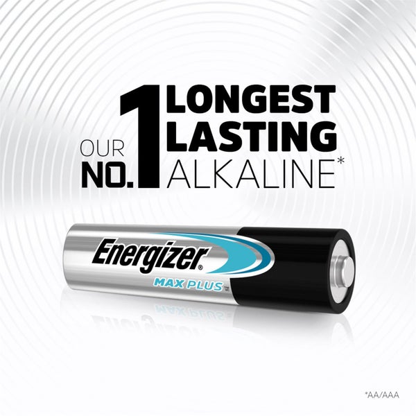 Energizer MAX PLUS AA Batteries - 4 Pack [X91BP4T] Carousel 2