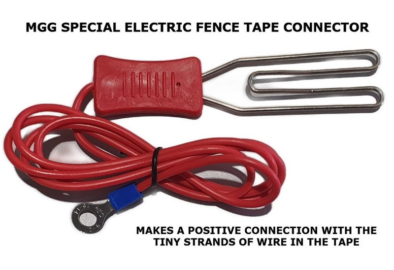 Special electric fence tape connector Carousel 1