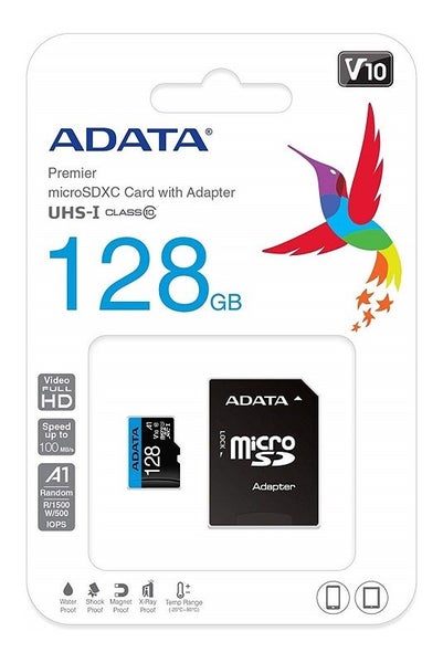 ADATA Micro SD Card 128GB MicroSD Carousel 4