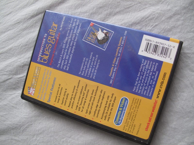 Introduction to Blues Guitar - DVD :)64458862529155111