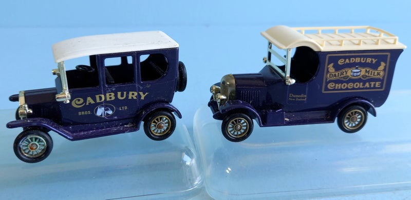 Model T Ford Car & Bullnose Morris Van CADBURY CHOCOLATE UB (2) Carousel 1
