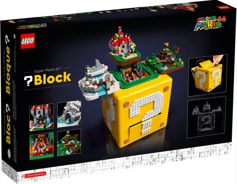 LEGO 71395 Super Mario 64 Question Mark Block Brand New Carousel 1