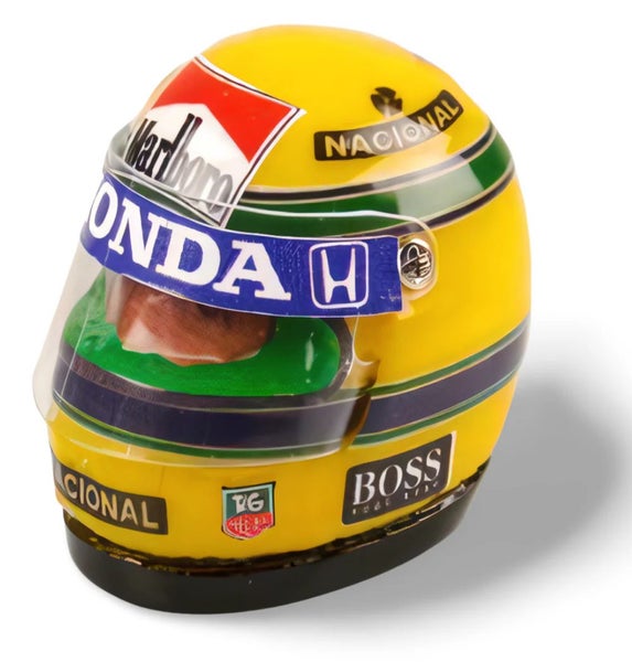 Radio Control - Mon-Tech 1/10 Painted Helmet Marlboro Senna McLaren for F1 Carousel 1