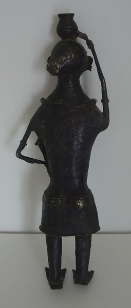 Dhokra Artefact Cast Metal Figure Mother Child Carousel 2