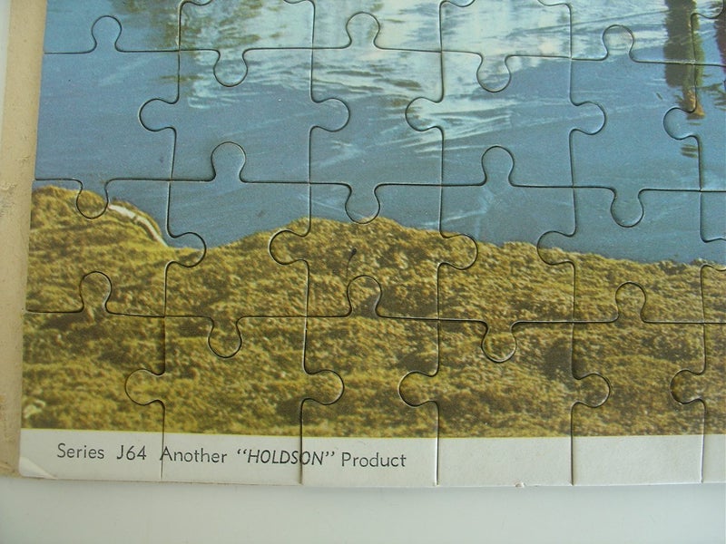 Southern Alps Summit mId-century NZ Scenic Jigsaw Carousel 2