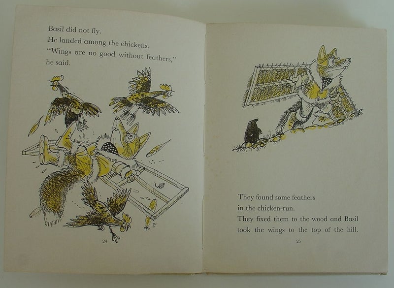 Boom! Boom! Basil Brush Goes Flying Vintage Book Carousel 8