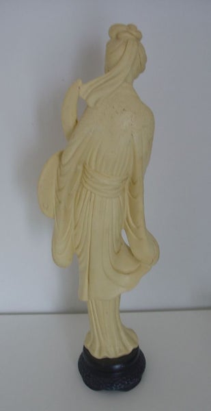 Oriental Resin Figure with Sword and Shield Carousel 7