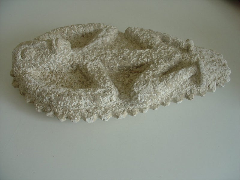 New Ireland Kulap Chalk Limestone Carving Carousel 6