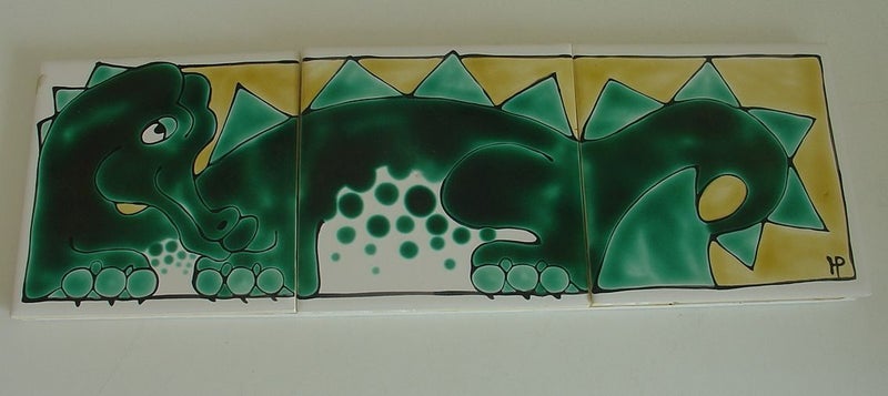 Dragon NZ Craft Hennie Pemberton Takaka Tile Set Carousel 1