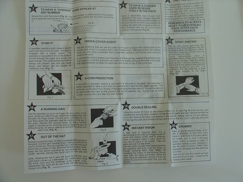 Svengali Magic Card Tricks Full Set With Instruct Carousel 5