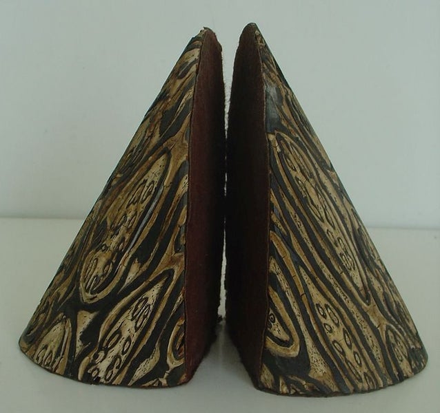 Ponga/Punga Tree Fern Book Ends Unusual Piece Carousel 1
