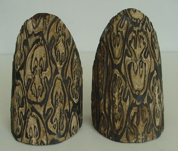 Ponga/Punga Tree Fern Book Ends Unusual Piece Carousel 2