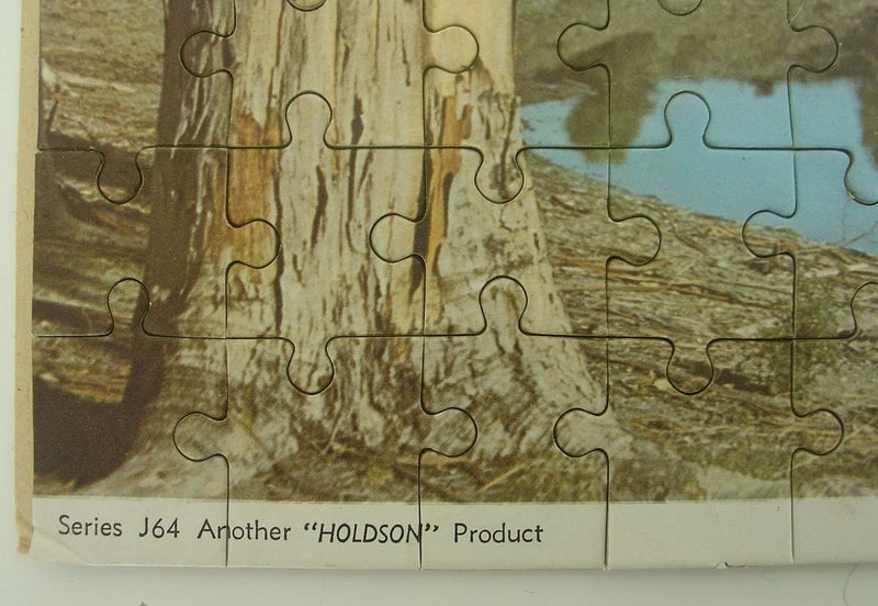 Lake Te Anau Otago Mid-century NZ Scenic Jigsaw Carousel 4