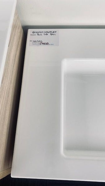 750mm Wall Hung Vanity in French Oak with Ponti Basin Carousel 5