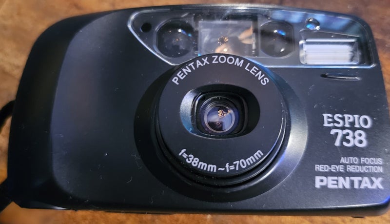 PENTAX ESPIO 738 35 mm CAMERA IN WORKING ORDER. Carousel 1