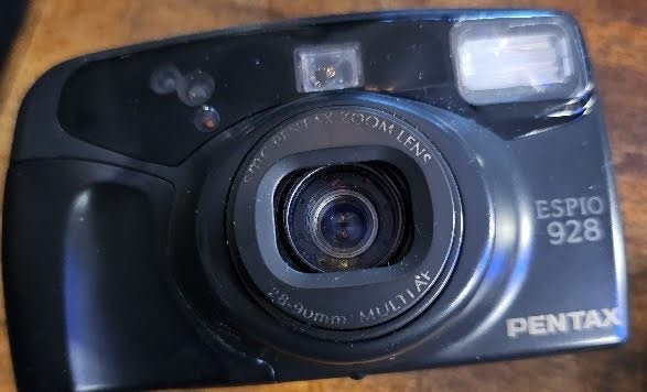 PENTAX ESPIO 928 35 mm CAMERA IN WORKING ORDER. Carousel 2