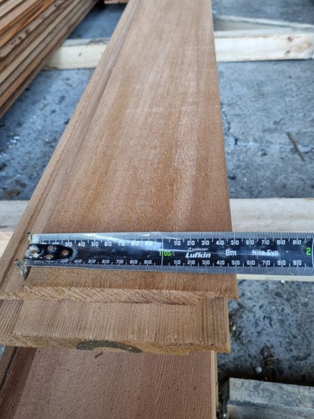 150mm vertical cedar cladding! 1,060Lm64220948923905114