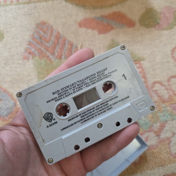 Rod Stewart Vagabond Heart Cassette Tape Carousel 4