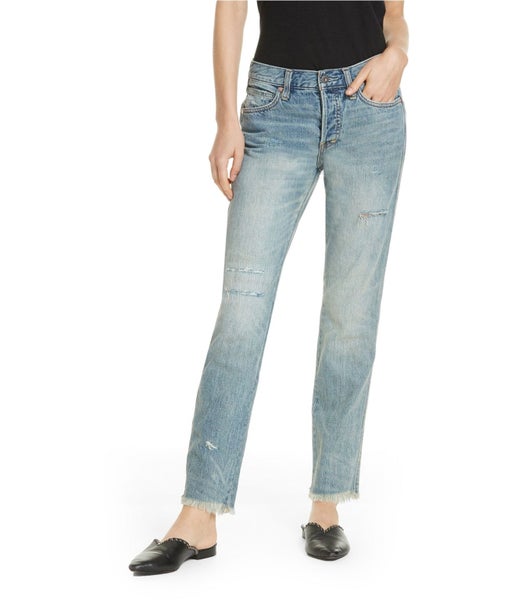 Free People Womens Pioneer Skinny Fit Jeans, NWT Carousel 1