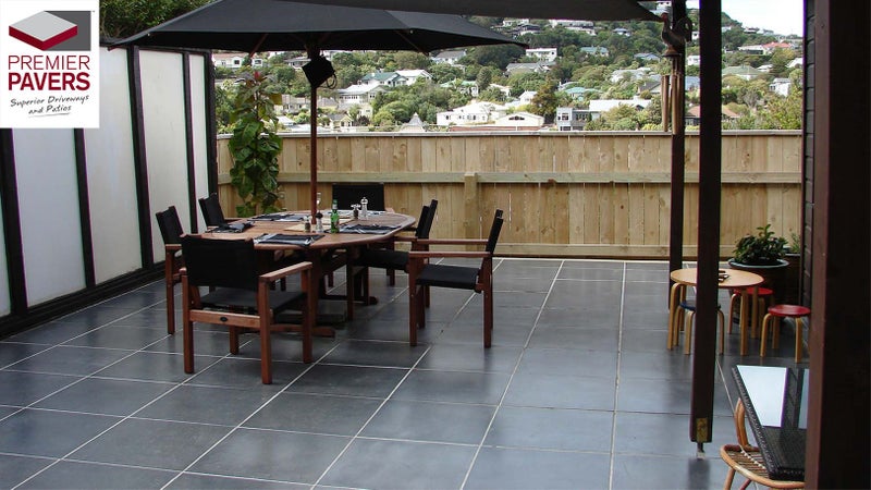 $946 worth of 56 x Milano 450x450x37 Grey River paving, #060, $1 RESERVE Carousel 5