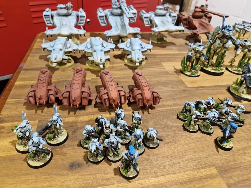 Warhammer 40k Tau Army 2000+ Points Pick Up Only Mt Eden64227239726467111