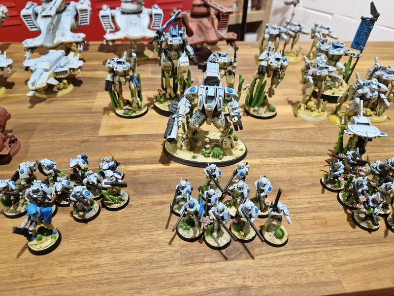Warhammer 40k Tau Army 2000+ Points Pick Up Only Mt Eden64227239726467112