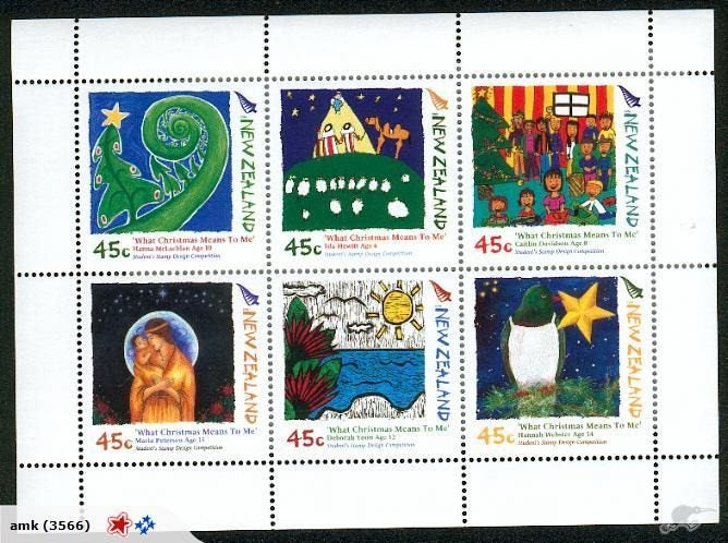 2905a. NZ - 2006 Christmas Minisheet - UHM Carousel 1