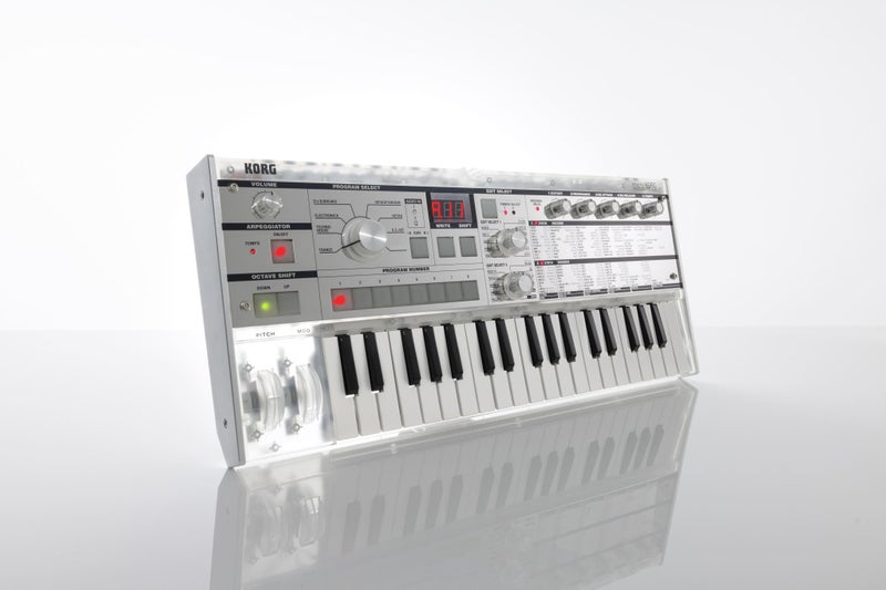 Korg microKORG Crystal - 20th Anniversary crystal/mirror colour Carousel 1