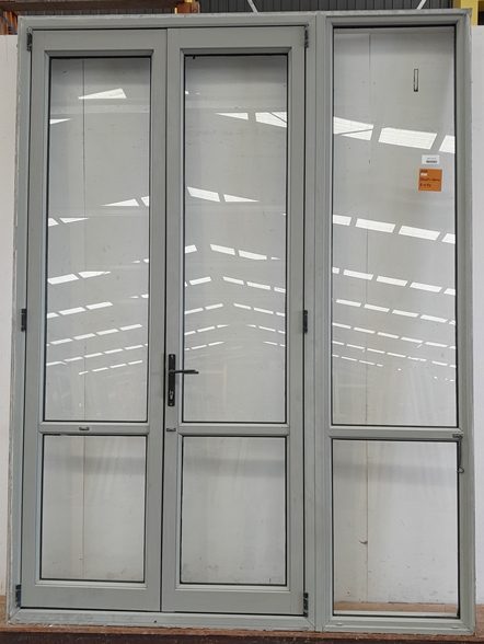 Mint Green Aluminium French Doors H2425 x W1810 DR14475 Carousel 1