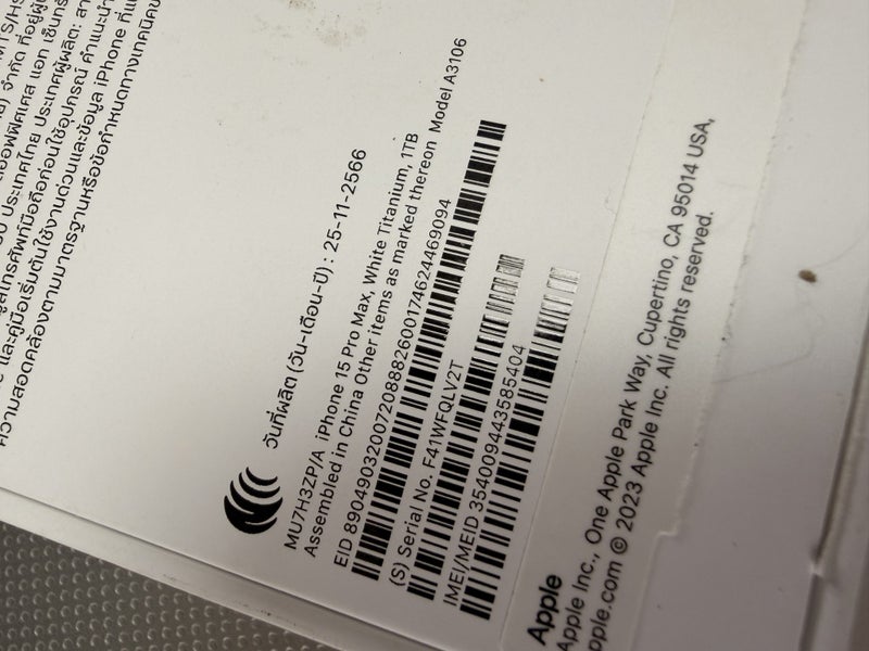 iPhone 15 Pro Max 1TB64227754551555113