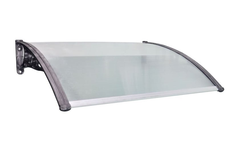 Window Canopy1m x 1.5m DIY Window Door Awning Canopy Patio black Carousel 2