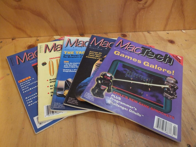 MACTECH MAGAZINES VOL. 13, NO. 2-6, 1997 FEBRUARY - JUNE Carousel 1