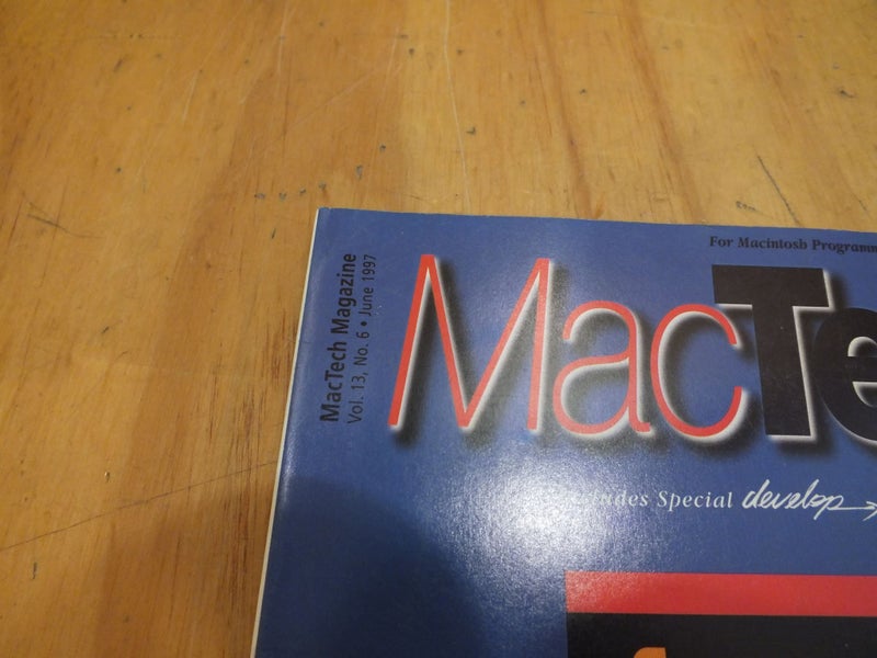 MACTECH MAGAZINES VOL. 13, NO. 2-6, 1997 FEBRUARY - JUNE Carousel 11
