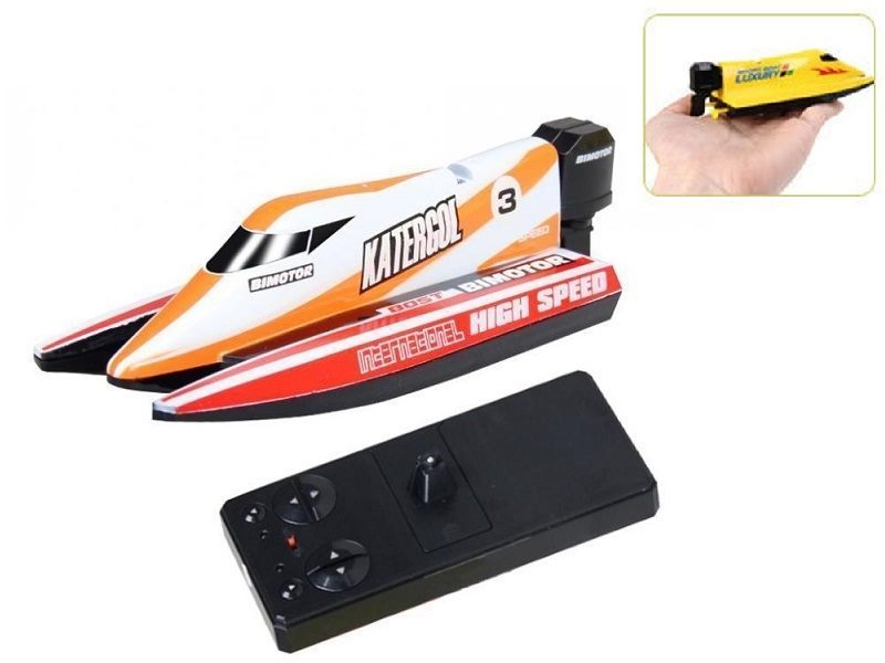 Remote Control Racing Boat - YELLOW Carousel 1