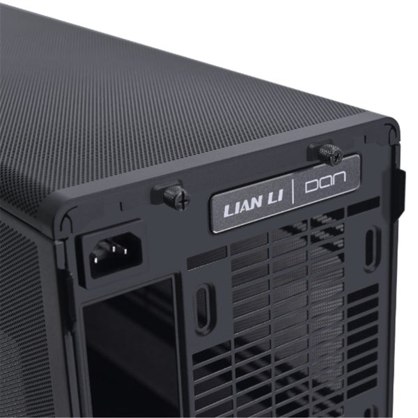 Lian Li DAN-A3 Black Wooden MiniTower Gaming Case Support mATX/ITX, CPU Cooler Carousel 5