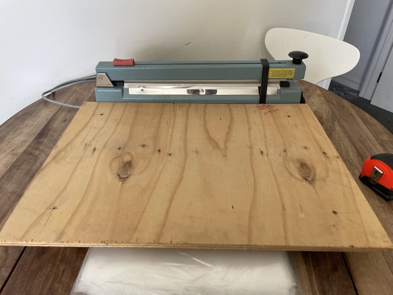 Impulse bag sealer 400 ml - WITH CUTTER64228250705409112