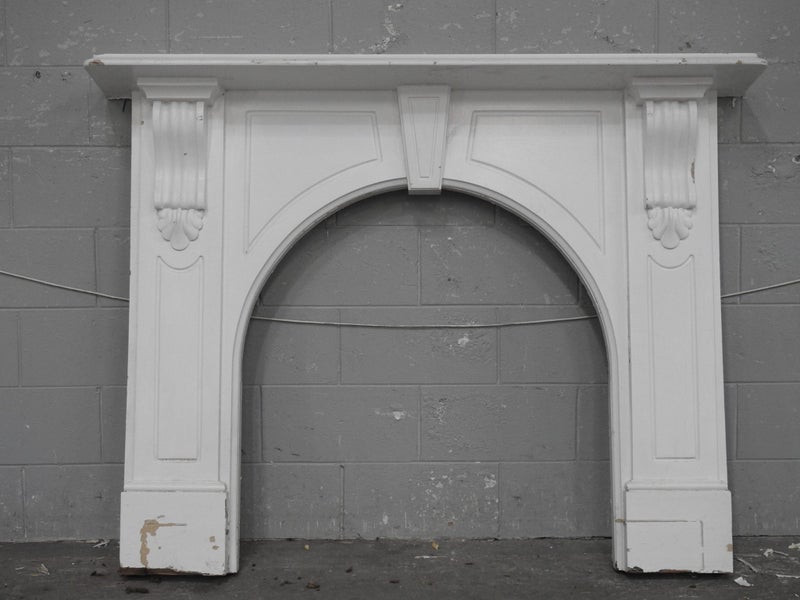 Vintage Wooden Fireplace Surround H1202 x W1431 x D288 NL15932 Carousel 1