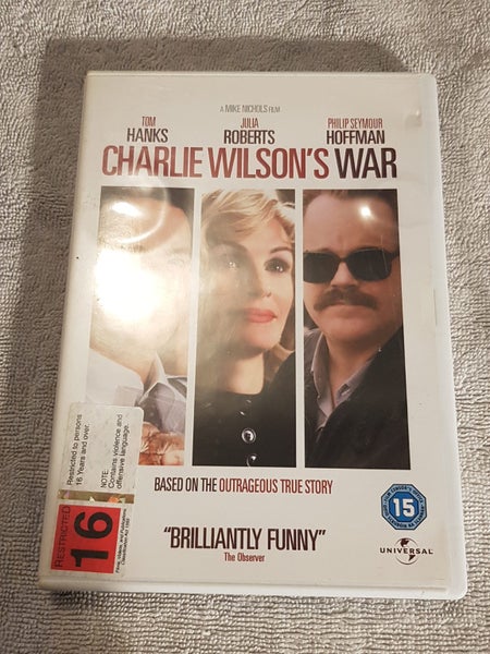 DVD. Charlie Wilson's War. Good story. Good condition