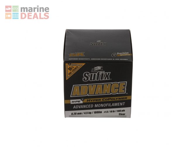 Sufix Advance H-PE Monofilament Clear 1000m 4.5kg… Carousel 2