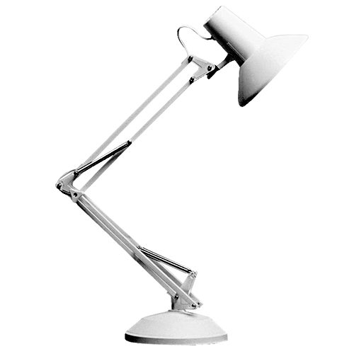 Medium White Equipoise Task Lamp Carousel 1