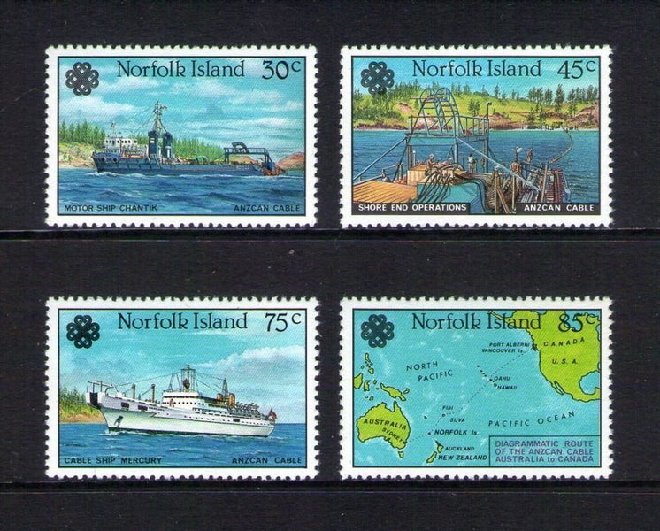 Norfolk - 1983 Communications Set (4) - UHM - 314/7 Carousel 1