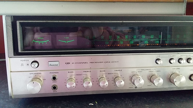 SANSUI QRX 6001 4-CHANNEL RECEIVER64228991960067113