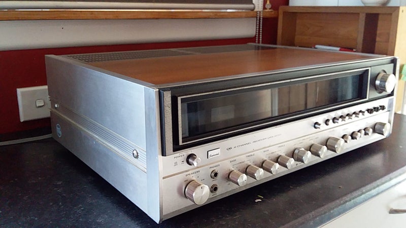 SANSUI QRX 6001 4-CHANNEL RECEIVER64228991960067114