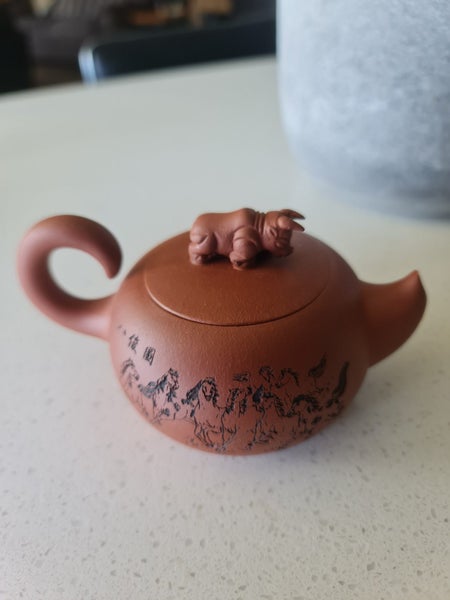 Zisha Teapot Commemorating the Beijing 2008 Olympics64229533776770111